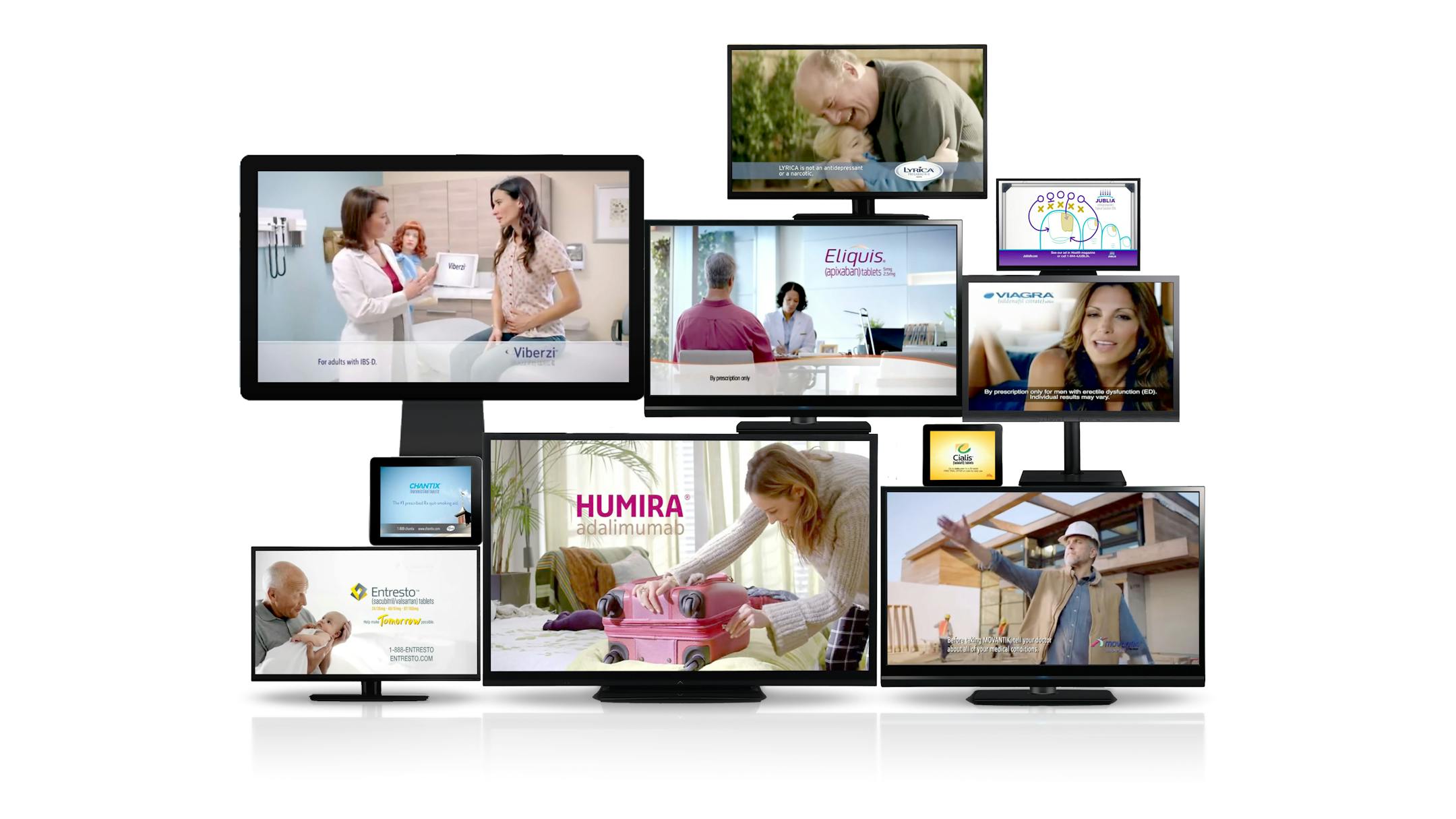 Spending on direct-to-consumer commercials for prescription drugs has grown 62 percent since 2012, even as ad spending for most other product types was flat.