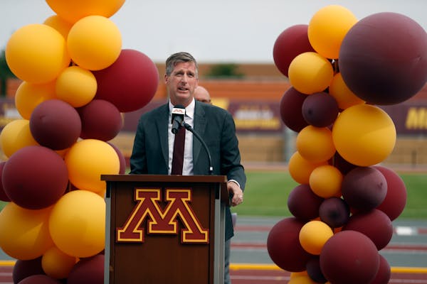 University of Minnesota Athletic Director Mark Coyle