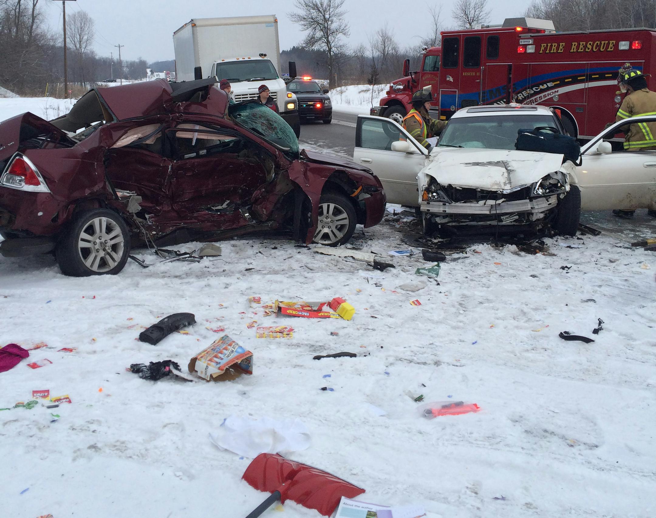 One person was killed in a crash on Hwy. 12 in Independence Monday morning.