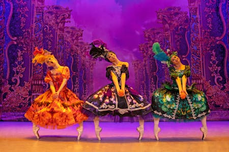 "Suite From Cinderella," choreographed by Marina Kesler, was wonderfully silly in World Ballet Festival Saturday at Pantages Theatre.