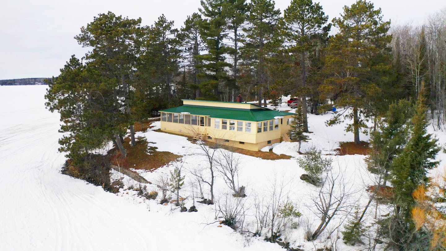 Lumber baron's restored 'vintage' lakeside cabin near Ely lists for