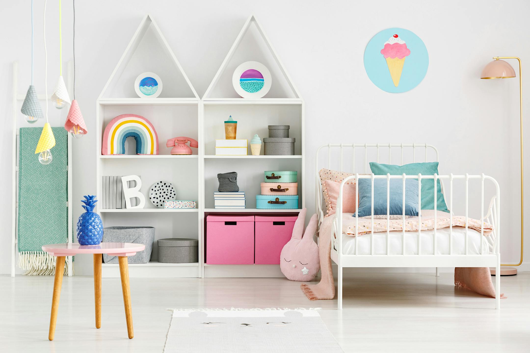 One way to make children's bedrooms conducive for the school year is organization. (Dreamstime/TNS)