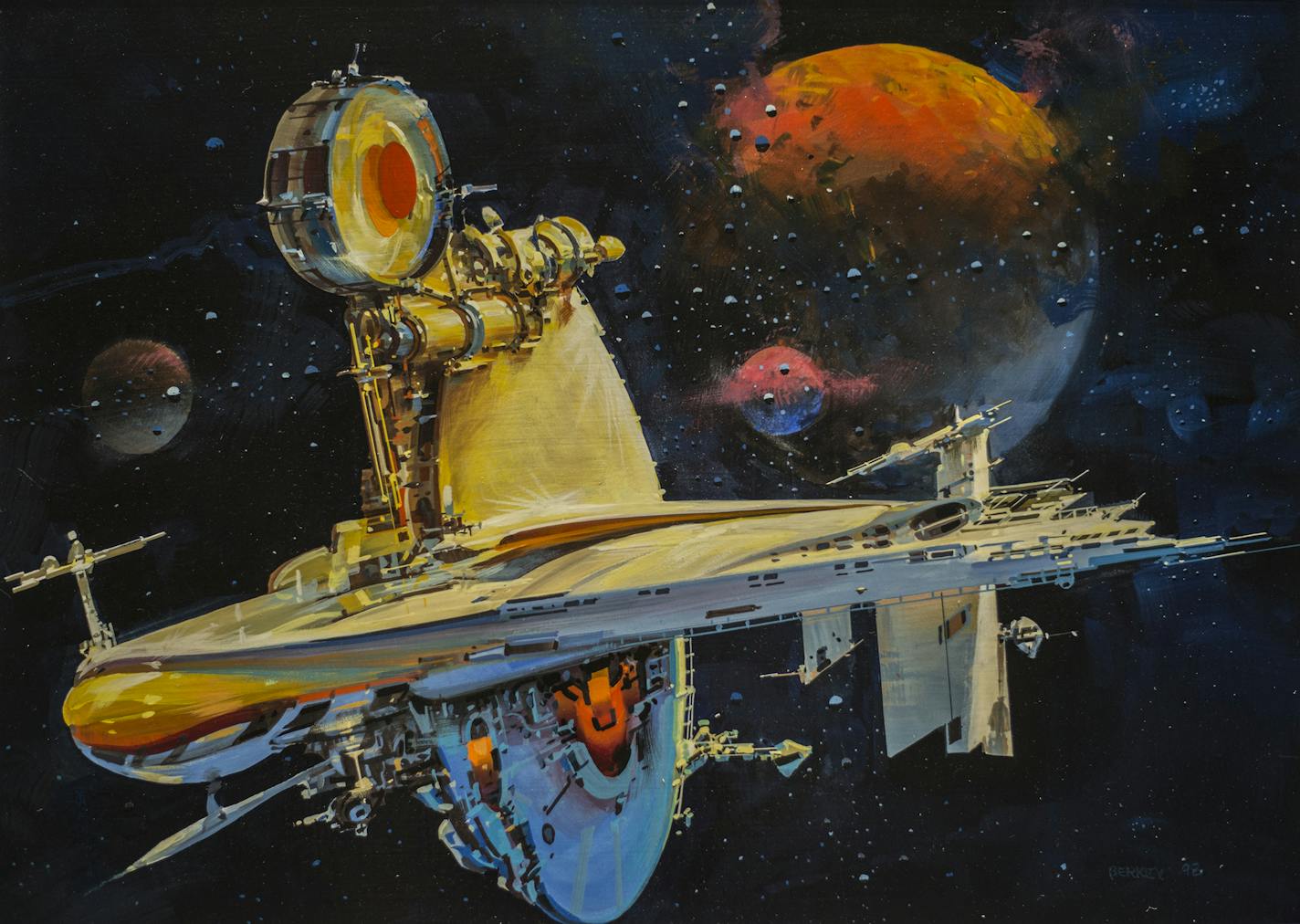 John Berkey's "Defending Rose, ND."