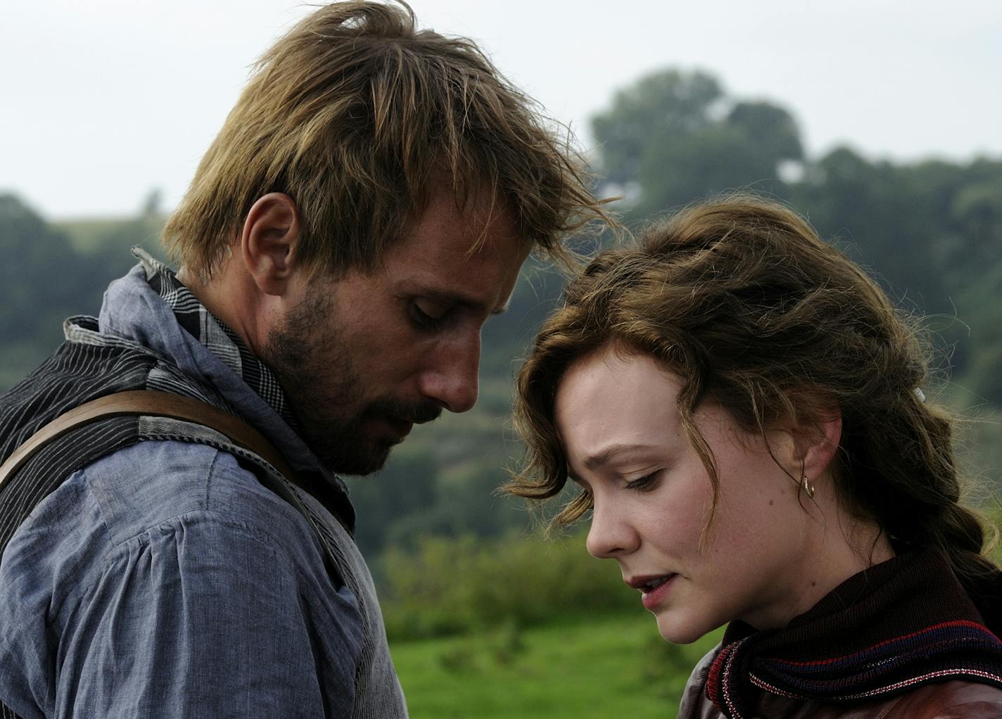 Matthias Schoenaerts and Carey Mulligan in "Far From the Madding Crowd"