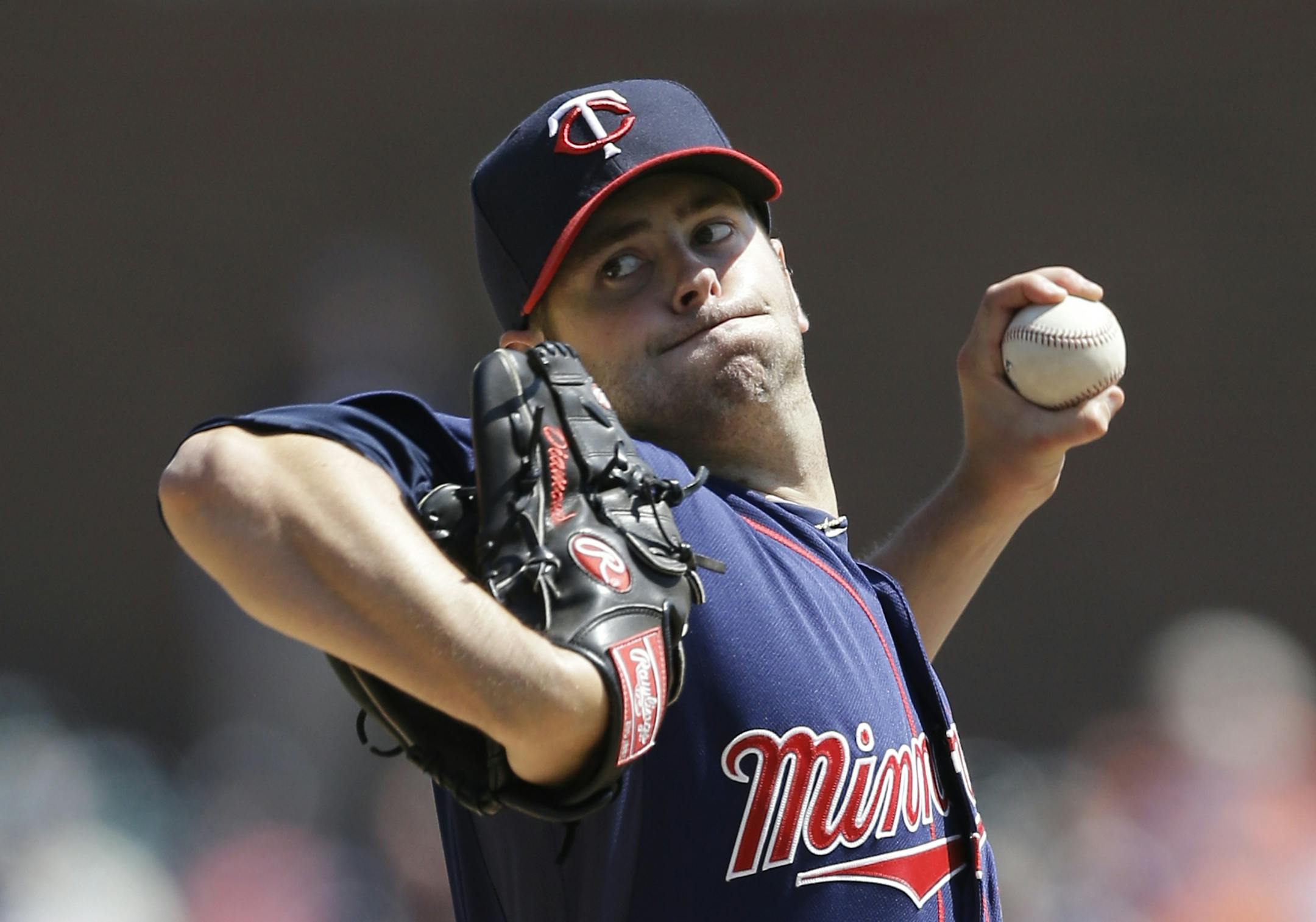 Scott Diamond during his previous start at Detroit at May 1.