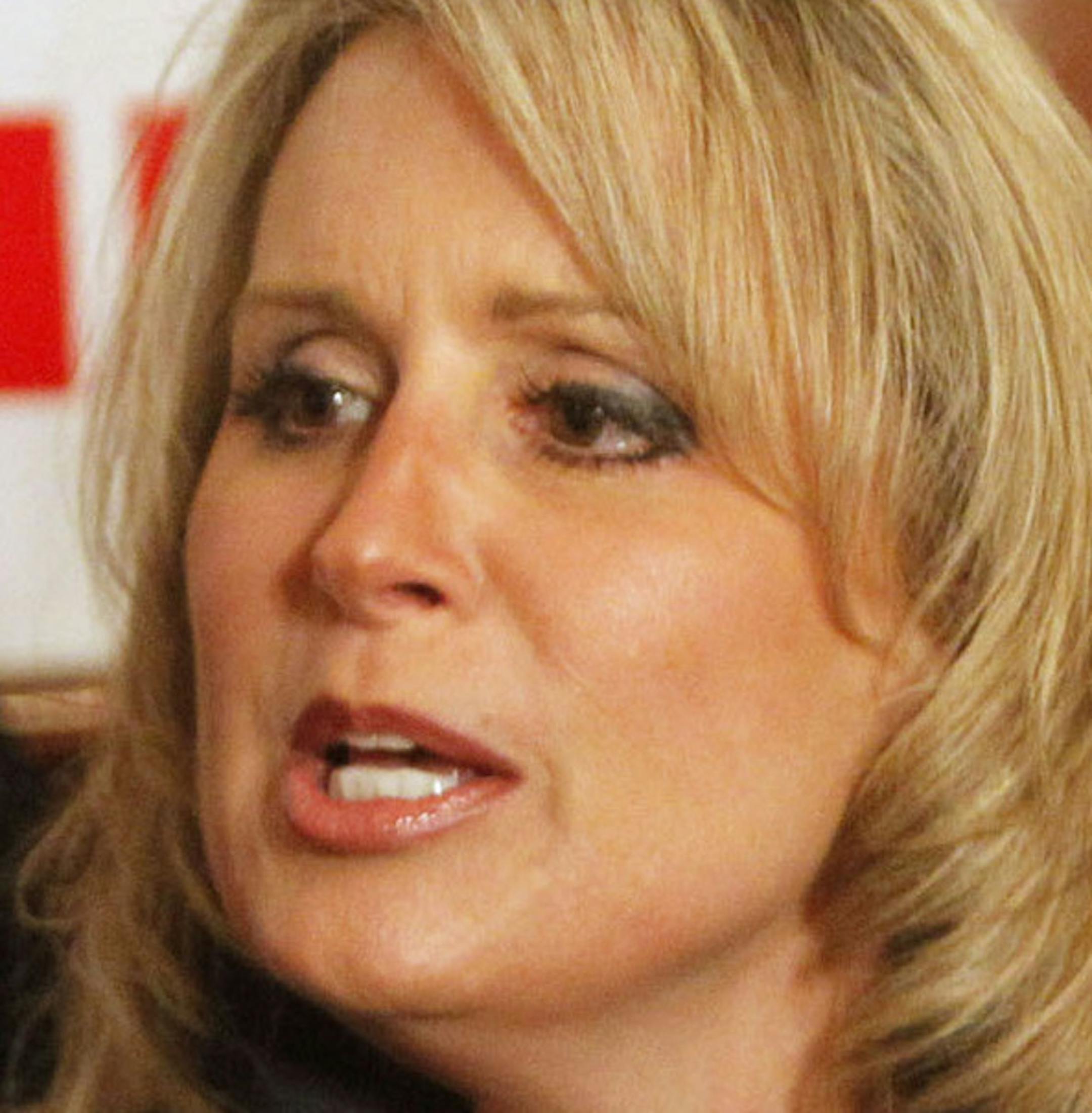 Republican U.S. Rep. Renee Ellmers speaks to supporters and reporters after defeating the Democrats' challenger, Clay Aiken, on Tuesday, Nov. 4, 2014, at the Barrington House in Dunn, N.C. (Travis Long/Raleigh News & Observer/MCT) ORG XMIT: 1159587