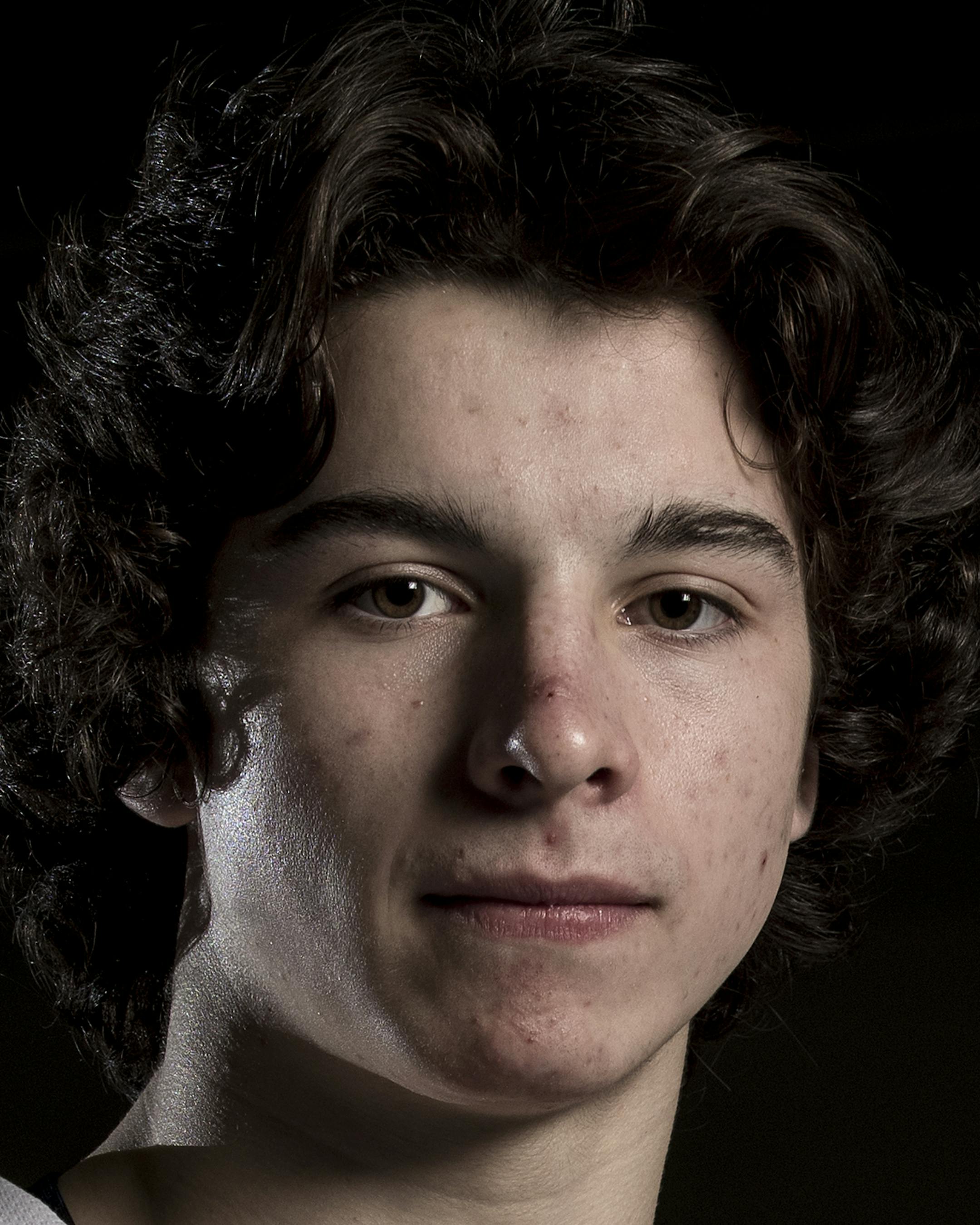 Noah Cates, Stillwater ] CARLOS GONZALEZ ï cgonzalez@startribune.com - February 20, 2017, Eden Prairie, MN, High / Prep School Boys Hockey, Boys hockey All-Metro players