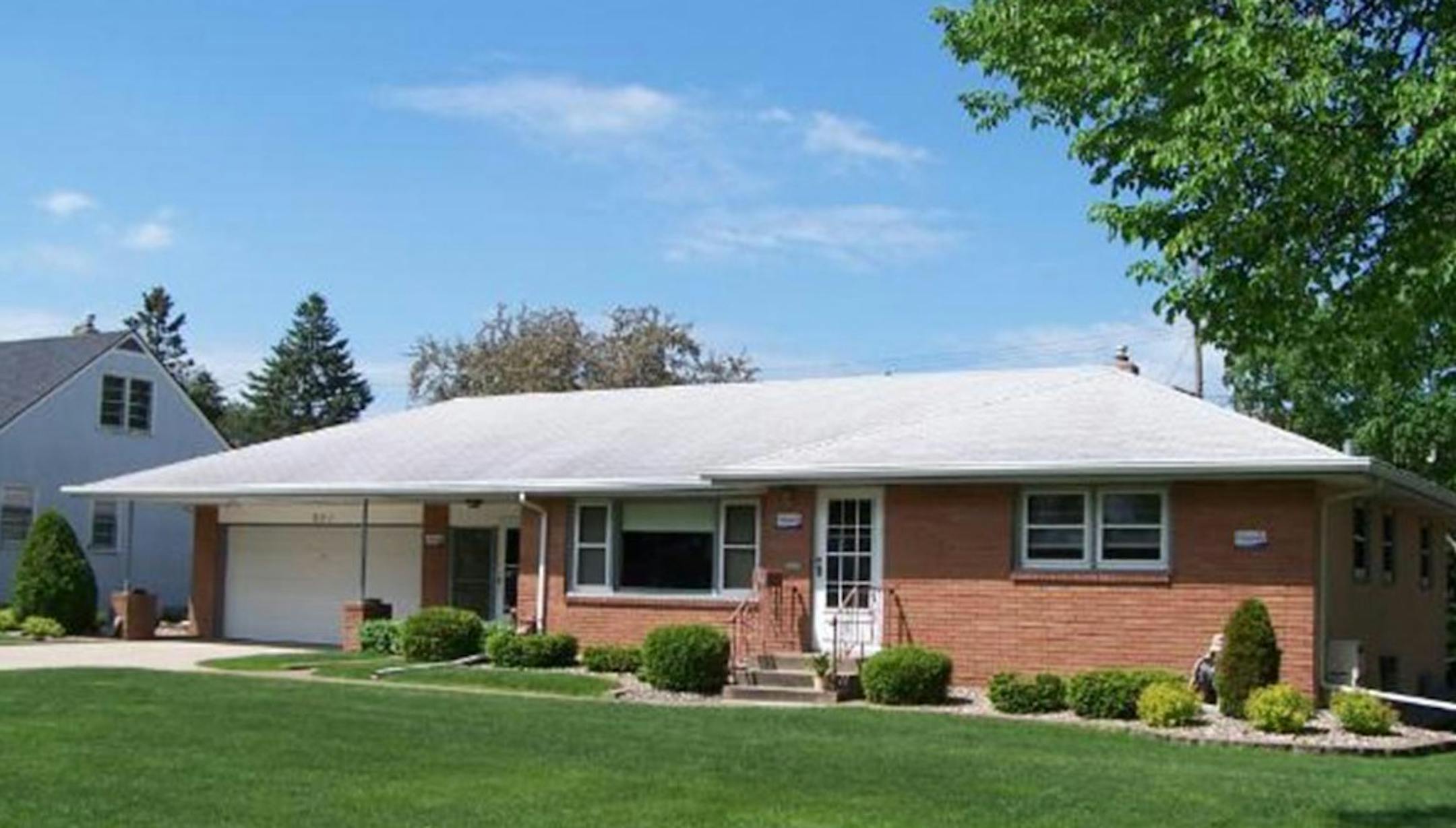 ... South St. Paul
Built in 1956, this two-bedroom, two-bath house has 2,184 finished square feet and features newer windows, air conditioning and furnace, fireplace, fill finished basement, patio, attached and detached garages. Listed by Dave Ross, Dave Ross Real Estate, 651-455-3663.