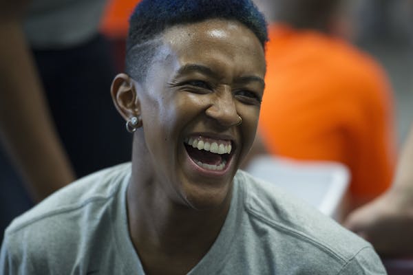The high ankle sprain point guard Danielle Robinson suffered in the Lynx's victory Thursday at Las Vegas might not heal in time for the postseason, wh
