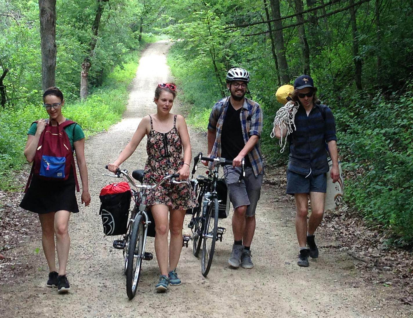 Annie Van Cleve, Special to the Star Tribune Bike camping