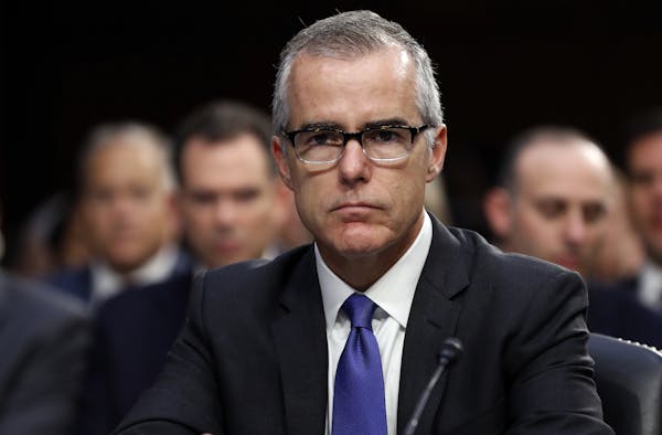 FILE - In this June 7, 2017 file photo, acting FBI Director Andrew McCabe