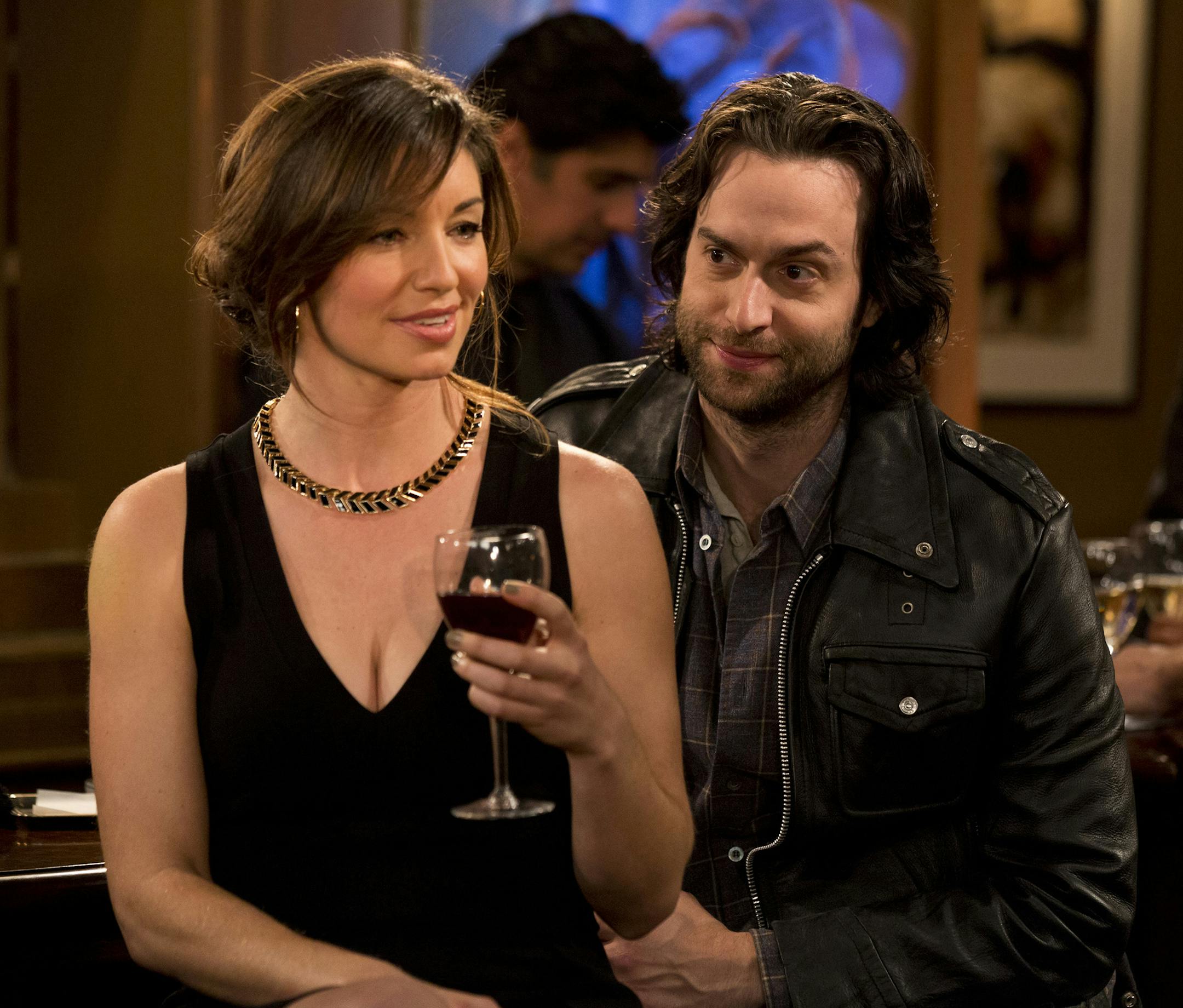 Bianca Kajlich as Leslie Burton, Chris D'Elia as Danny Burton in the series premiere of "Undateable." (Photo by: Justin Lubin/NBC) ORG XMIT: Season: Pilot