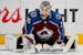 Andrew Hammond, who was in the Colorado organization last season, is vying to be the backup goalie for the Wild in 2018-19.