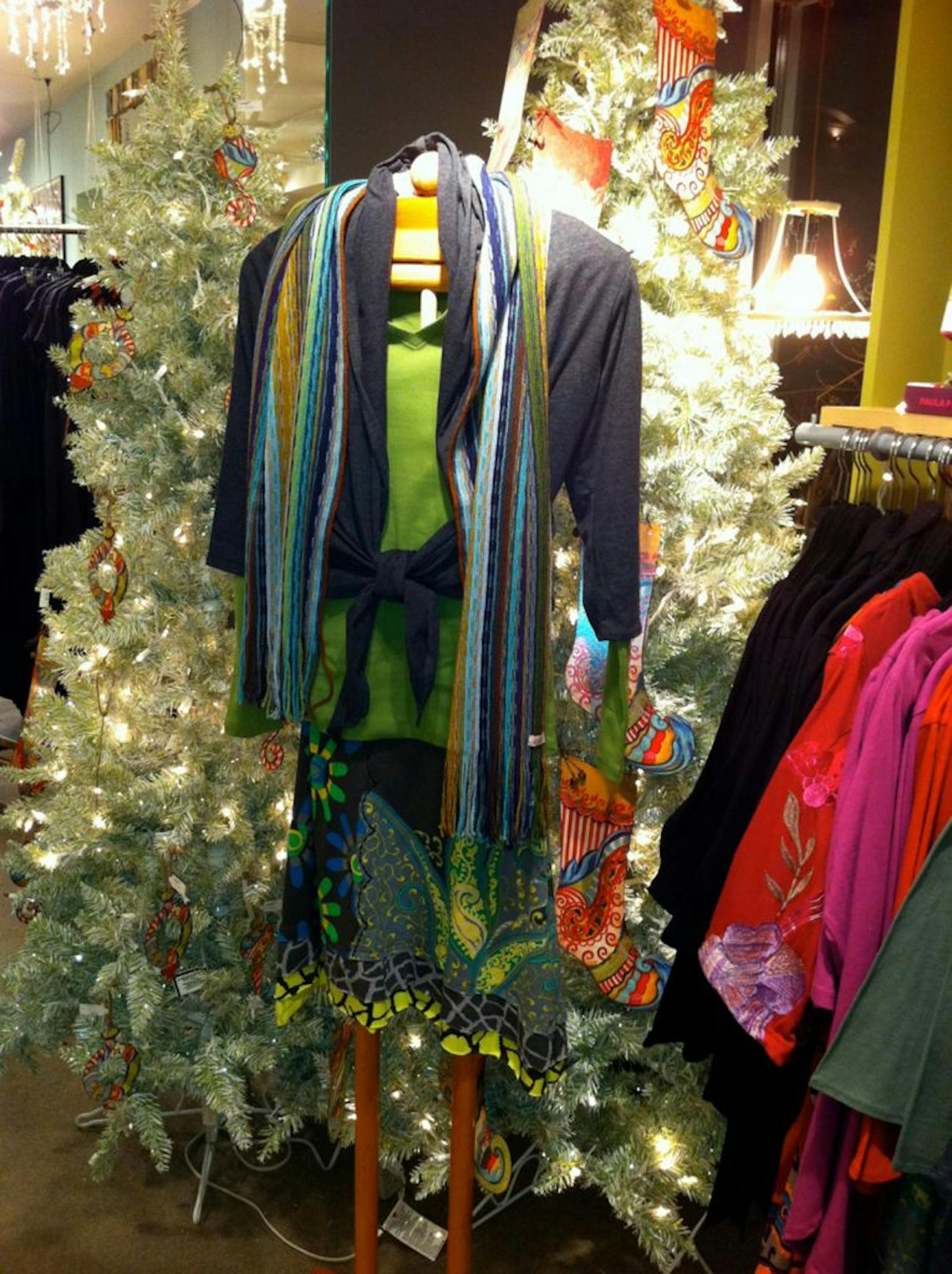 Sales at Judith McGrann & Friends gift shop.