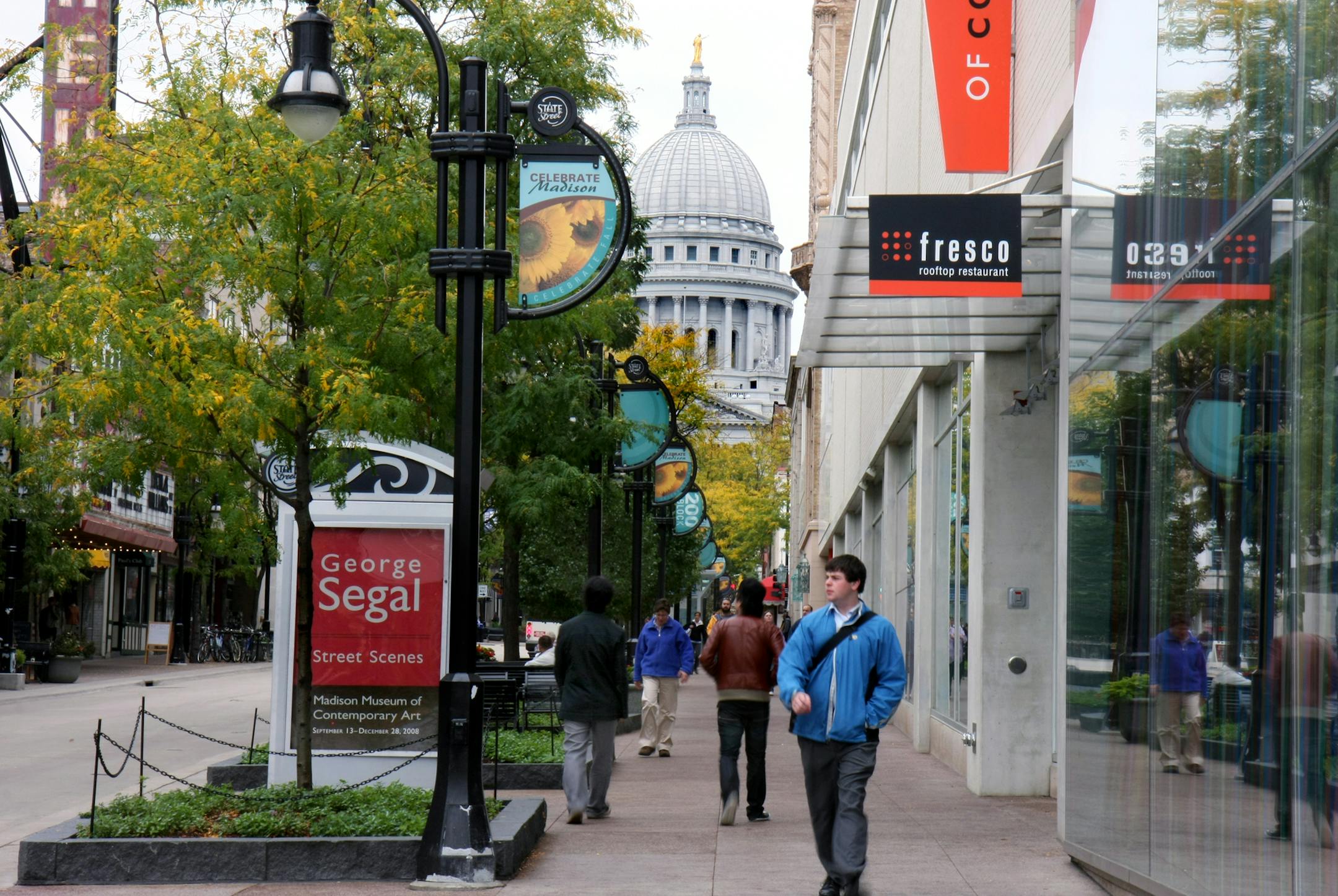 State Street, Madison WI John Maniaci for the Greater Madison Convention & Visitors Bureau