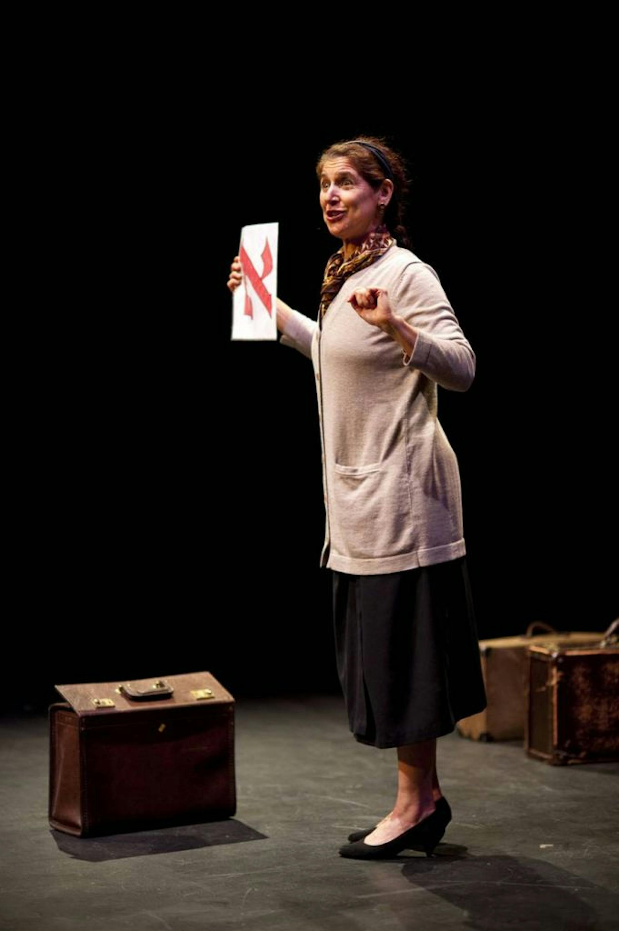 Esther Ouray in "The Hebrew Lesson."