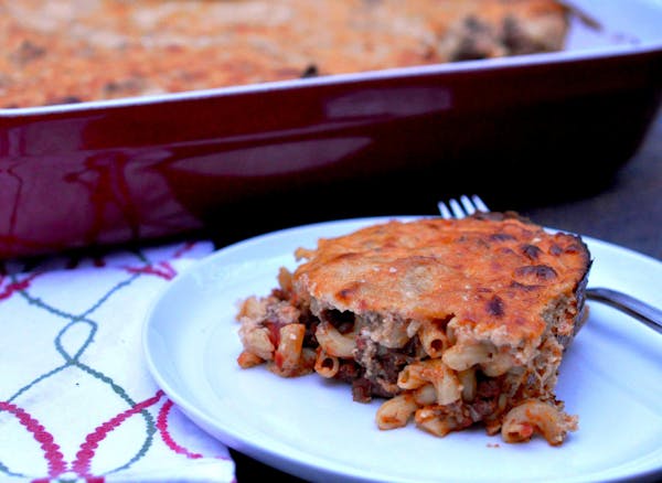 Pasticcio is a dish that can be made ahead -- and feed a crowd, perfect for the holidays.