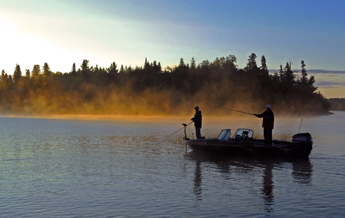 Walleye action on Lake of the Woods has been fantastic, according to Kyle Kruidenier of Oak Island Resort.