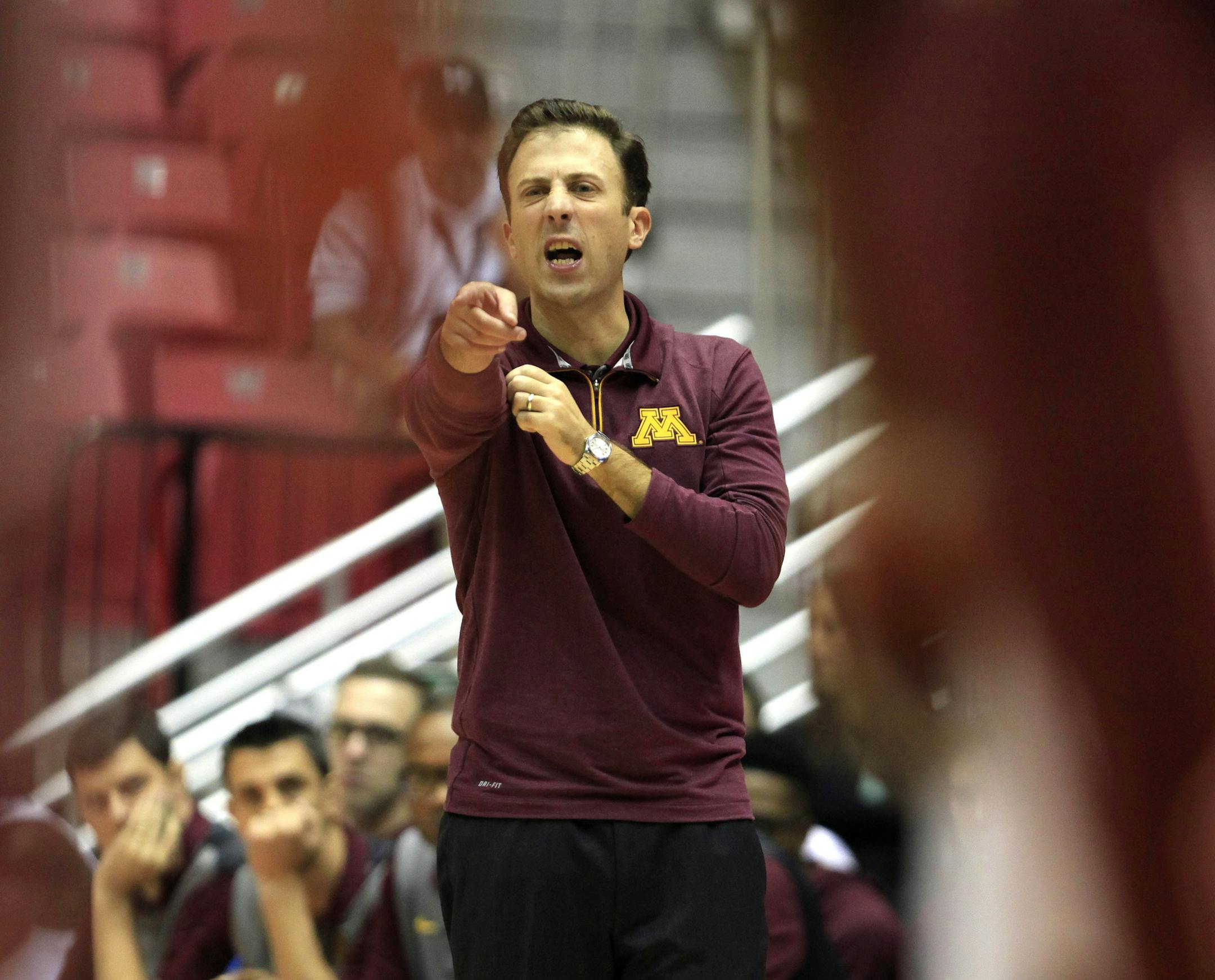 Gophers men's basketball coach Richard Pitino