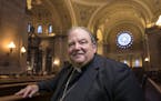 Q&A with Archbishop Bernard Hebda, the leader trying to heal the MSP Catholic Diocese. Shown here at the St. Paul Cathedral. ] BRIAN PETERSON &#x2022;