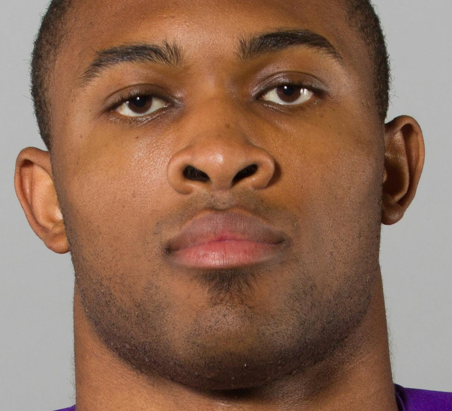 This is a 2015 photo of Danielle Hunter of the Minnesota Vikings NFL football team. This image reflects the Minnesota Vikings active roster as of Thursday, May 7, 2015 when this image was taken. (AP Photo) ORG XMIT: NFLHS15