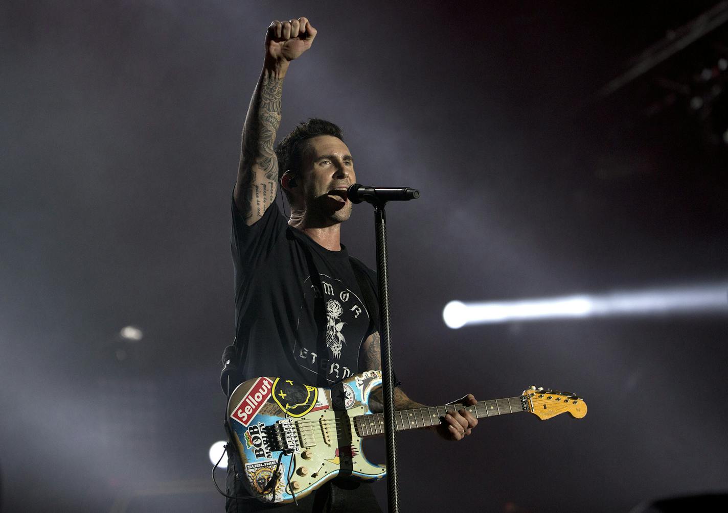 Adam Levine and Maroon 5 play Tuesday at Xcel Energy Center.