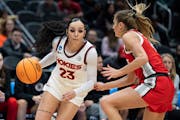 Rookie guard Kayana Traylor, the No. 23 overall pick in the WNBA draft, averaged 9.6 points per game on 41% shooting across her five seasons at Virgin