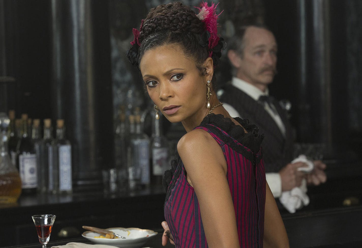 Thandie Newton in "Westworld." (HBO/TNS) ORG XMIT: 1229074