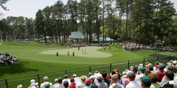 Flowering Peach, the 3rd hole at Augusta National, is a 350-yard par 4.