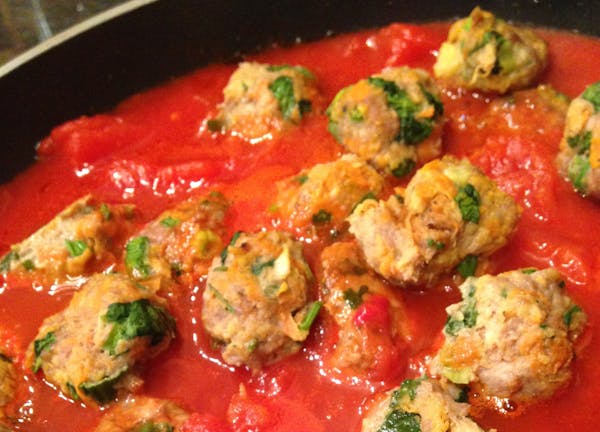 Sweet-And-Sour Potluck Meatballs, from “The New Midwestern Table,” by Amy Thielen.