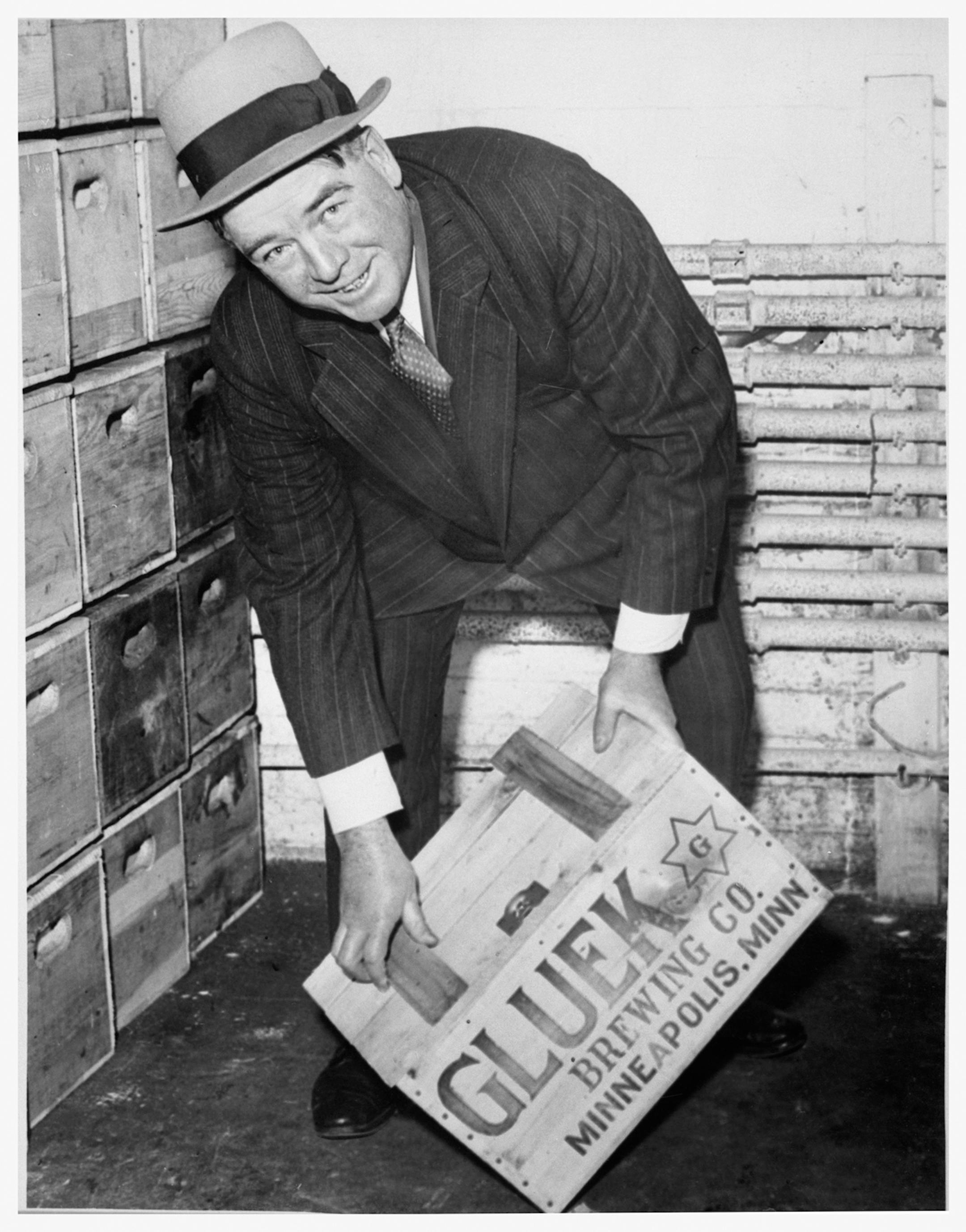 Charles Moyer at Gluek in 1933