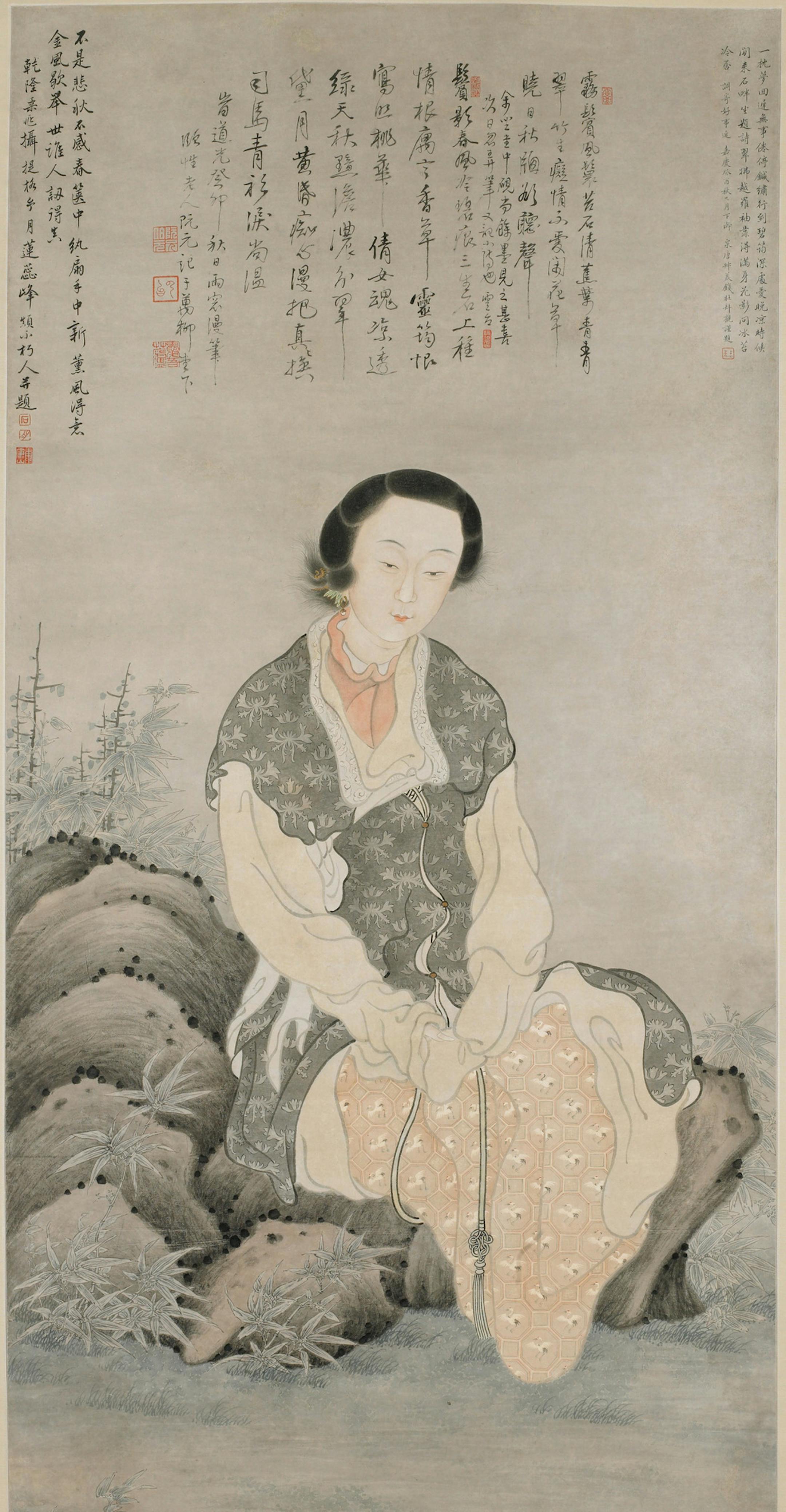 The Singer Su Xioxiao, 1746, by Kang Tao