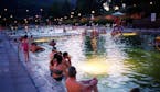 The hot springs pool in Glenwood, Colo., here in a 2001 file image, has been attracting guests since 1888. (Larry Bleiberg/Dallas Morning News/TNS)