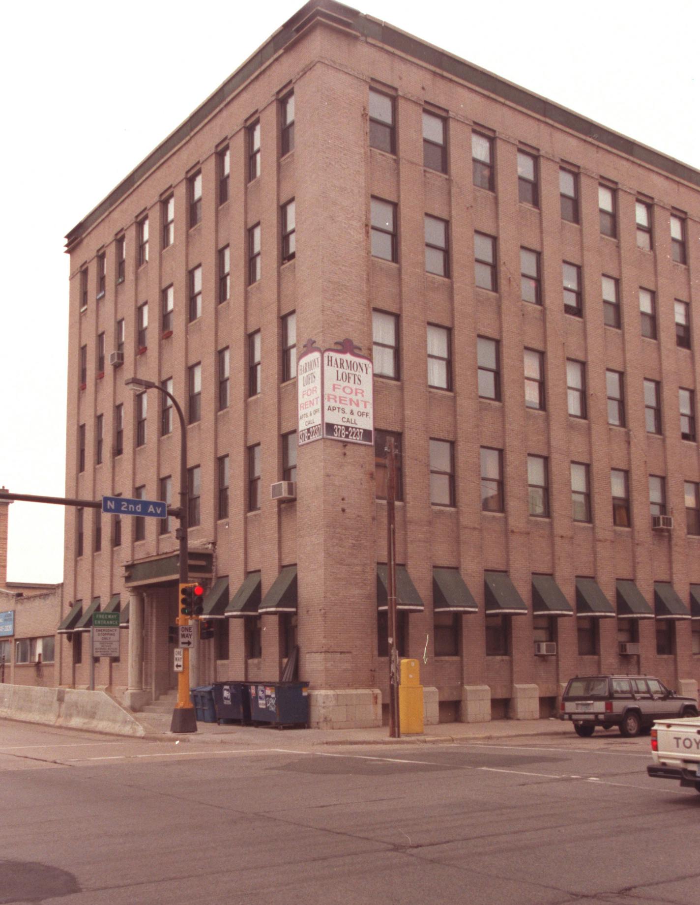 Harmony Lofts Apartment building at 200 2nd Ave N in Minneapolis.