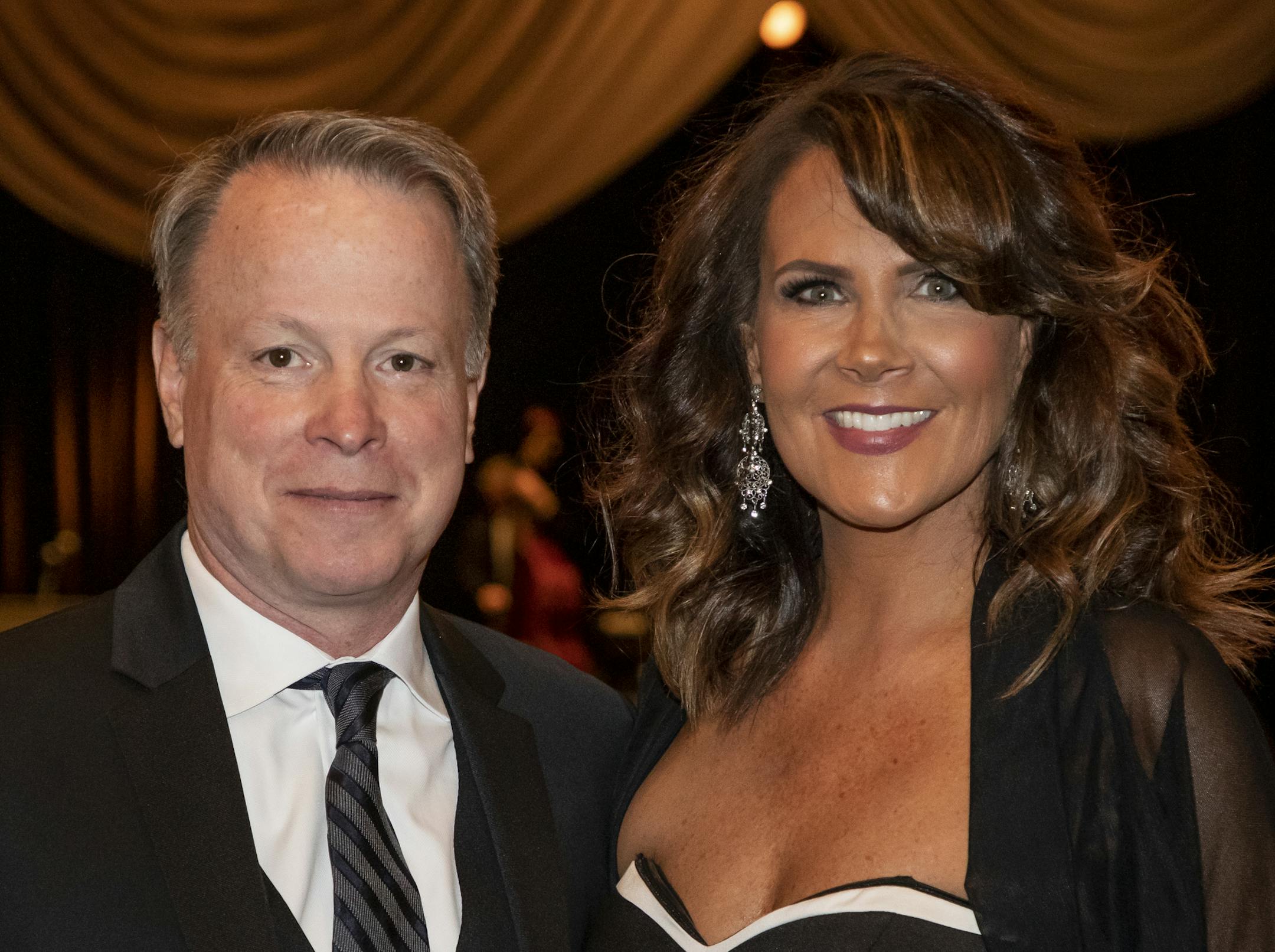 Susan & Rick Daly at the Home for Life Gala. [ Special to Star Tribune, photo by Matt Blewett, Matte B Photography, matt@mattebphoto.com, November 9, 2019, Ashley Judd, Home for Life Fall Gala, Metropolitan Ballroom, Minnesota, SAXO 1009874367 FACE111719
