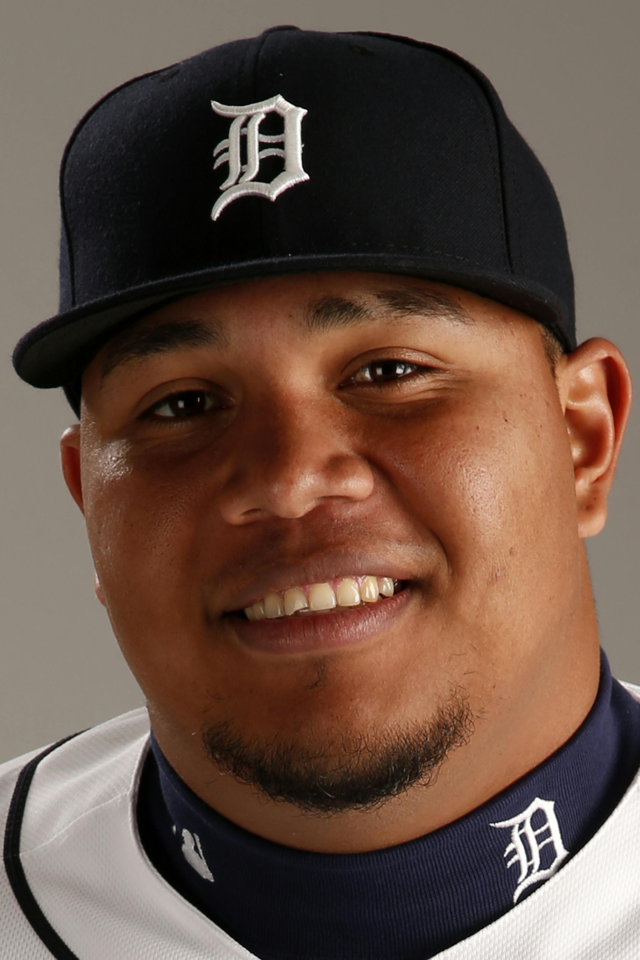 This is a 2015 photo of Bruce Rondon of the Detroit Tigers baseball team. This image reflects the Tigers active roster as of Feb. 28, 2015 when this image was taken at spring training in Lakeland, Fla. (AP Photo/Gene J. Puskar) ORG XMIT: PAGP