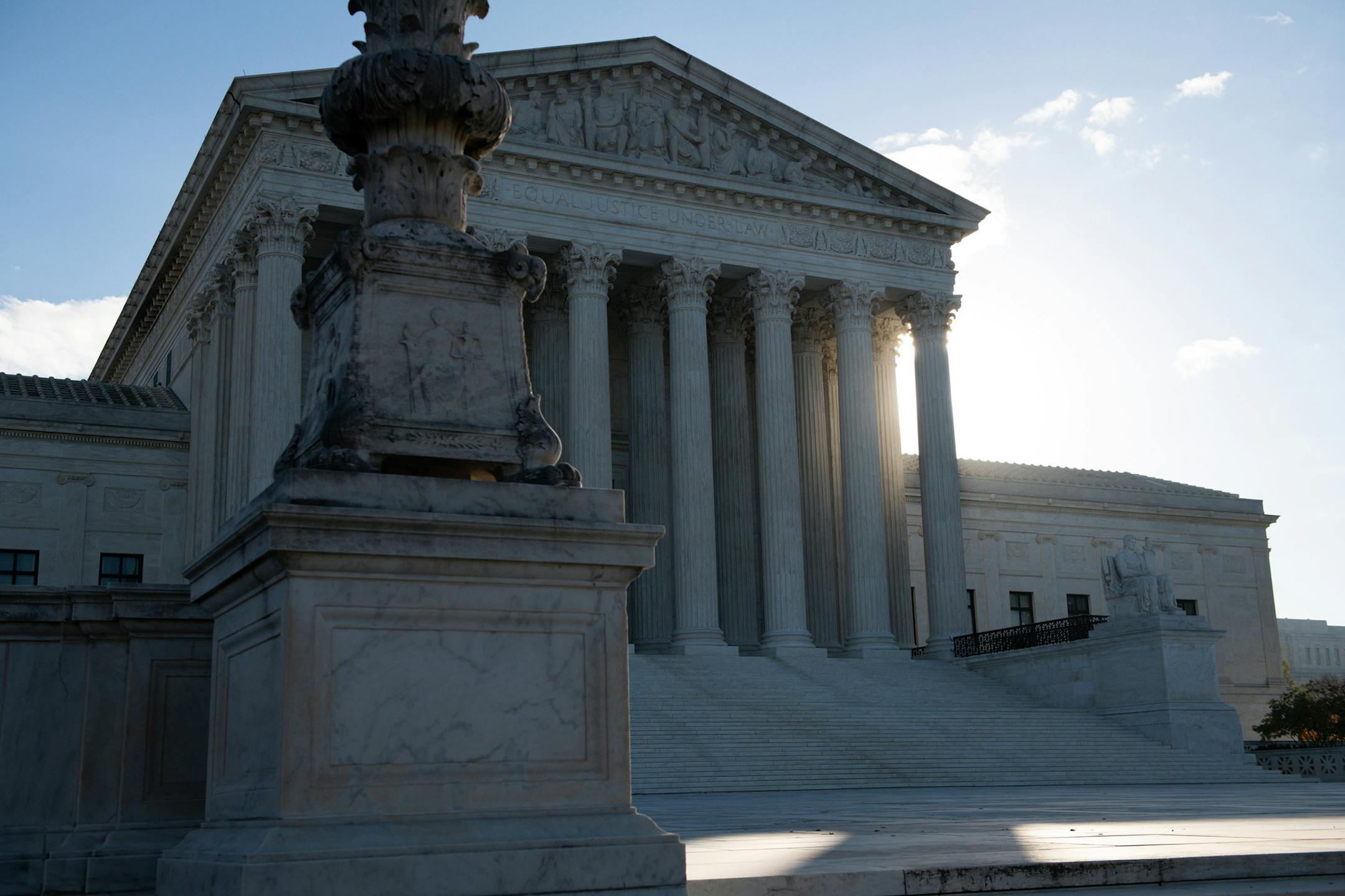 The U.S. Supreme Court in Washington, D.C., on November 10, 2020. (Graeme Sloan/Sipa USA/TNS) ORG XMIT: 1829213