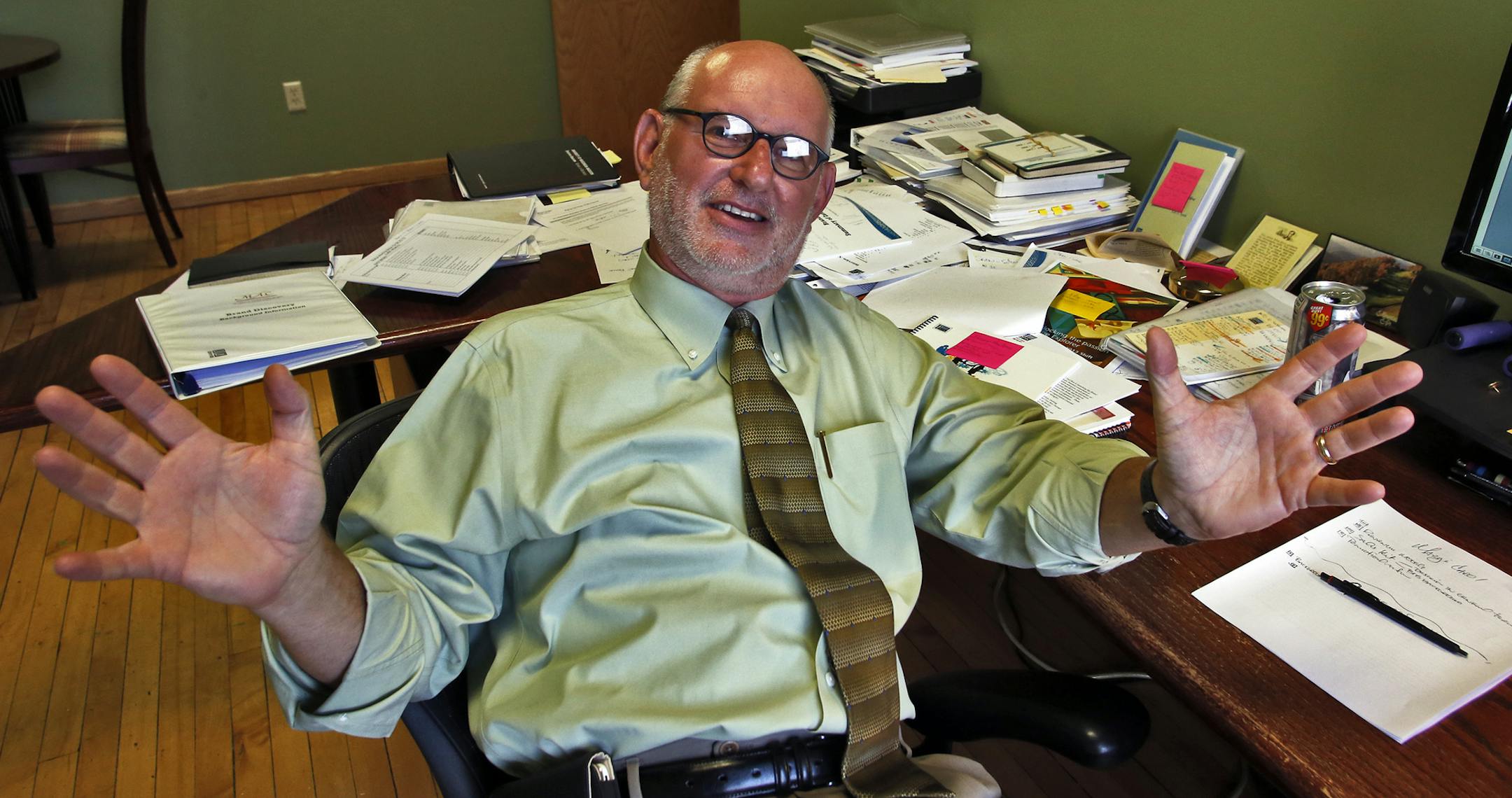 Karl Speak, president and founder of Brand Tool Box, a Minneapolis based consulting company. (MARLIN LEVISON/STARTRIBUNE(mlevison@startribune.com)