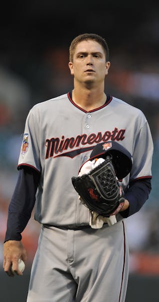 Minnesota Twins pitcher Kyle Gibso