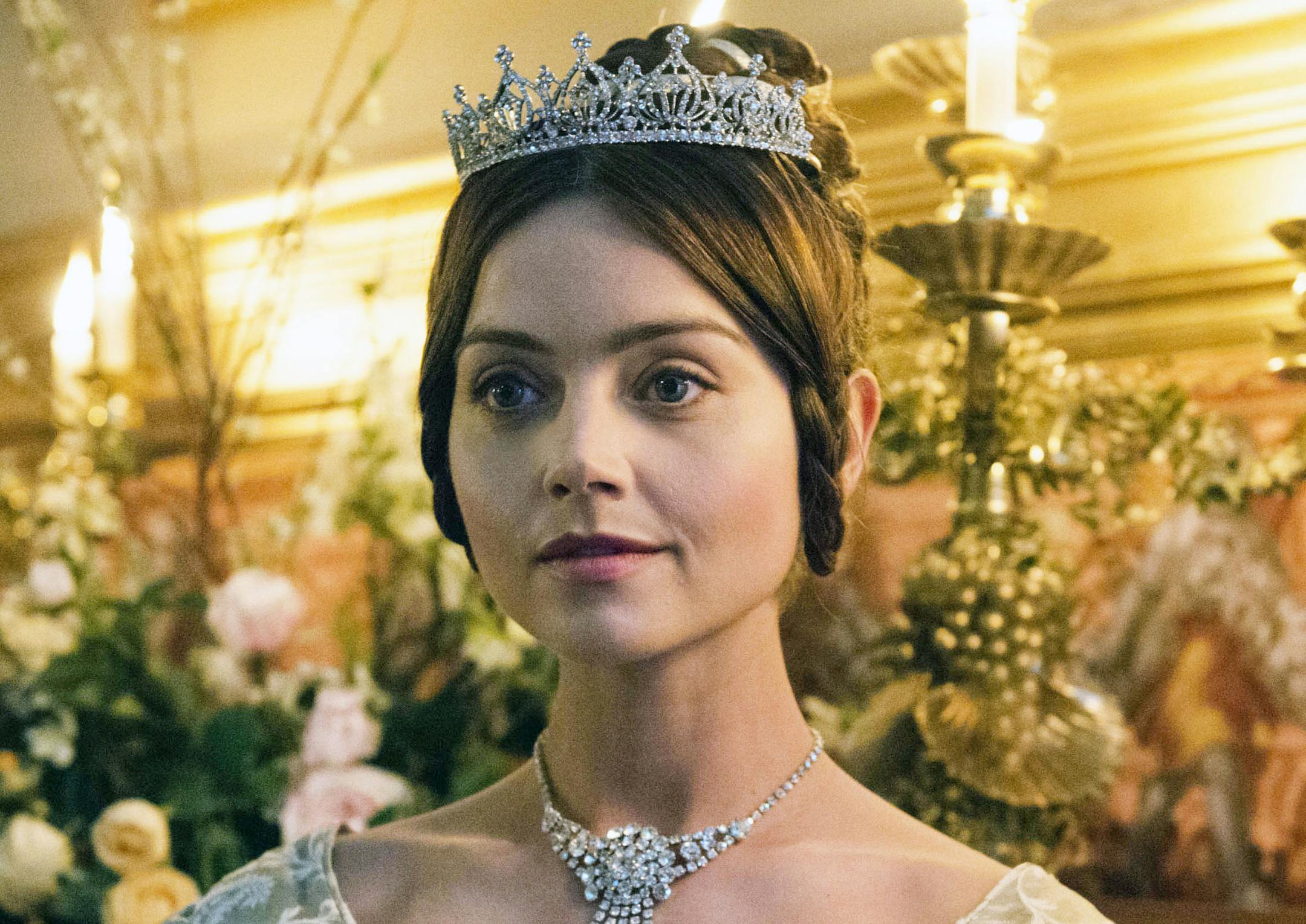 Jenna Coleman stars as Queen Victoria in "Victoria" premiering Sunday on PBS. (ITV Plc/PBS/TNS) ORG XMIT: 1195697