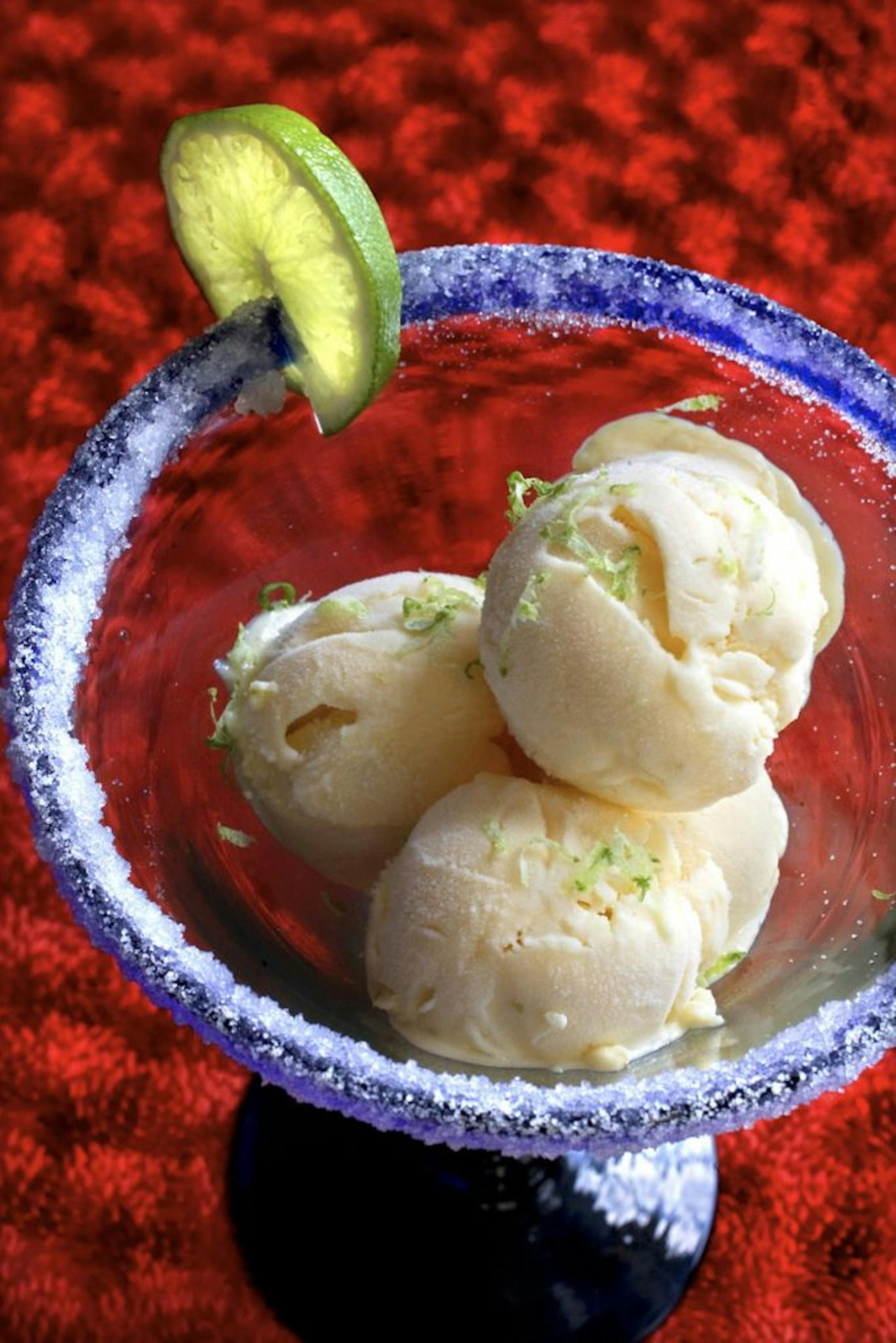 Celebrate Cinco de Mayo with Margarita ice cream.