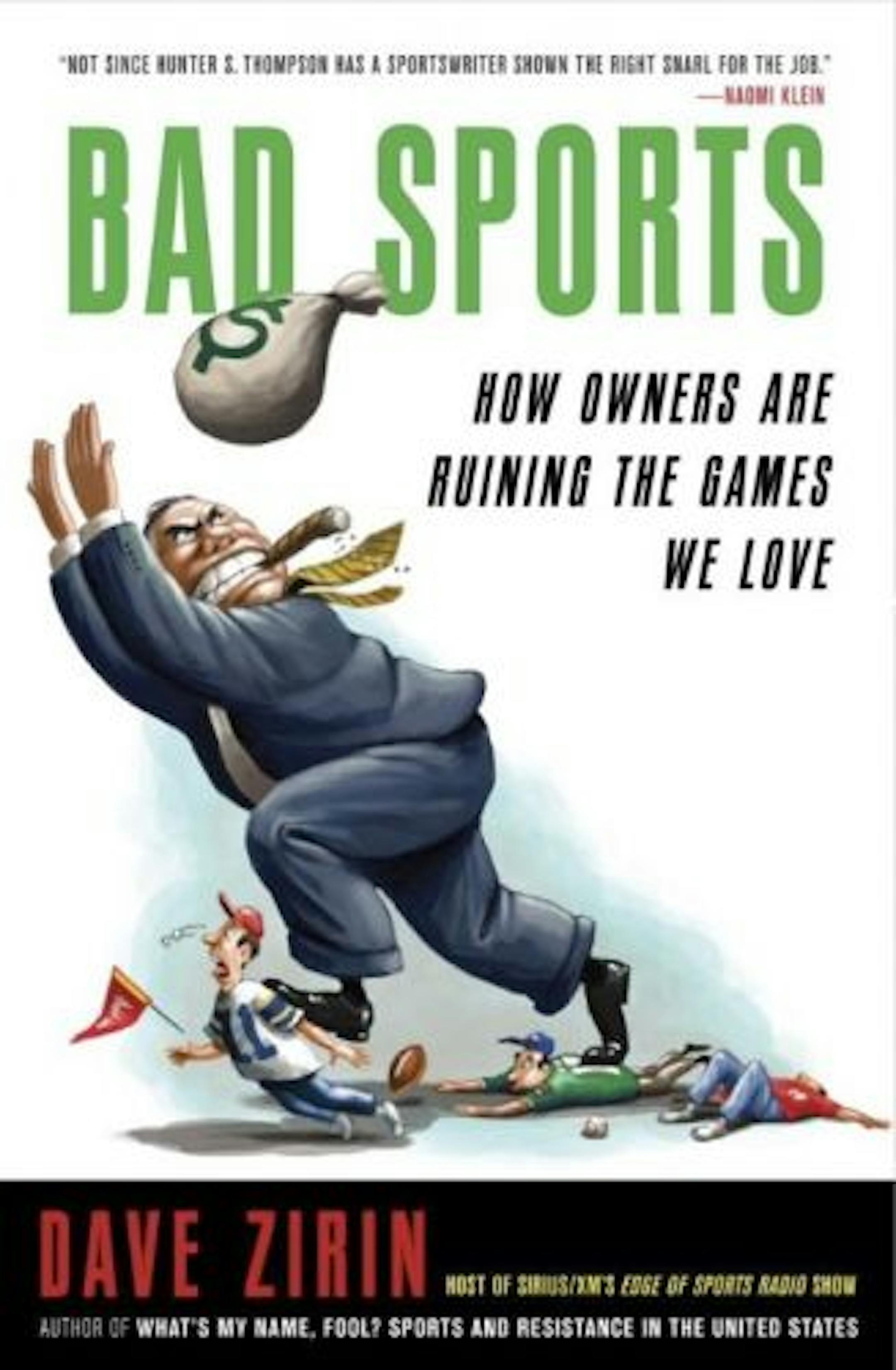 "Bad Sports," a book by Dave Zirin