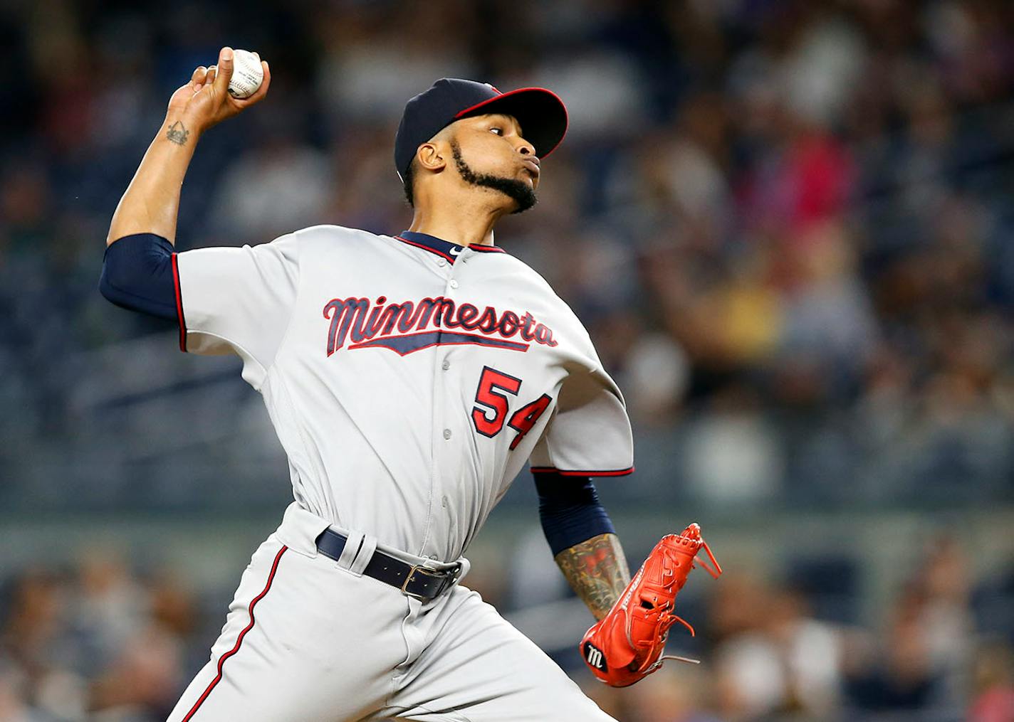 Minnesota Twins starting pitcher Ervin Santana