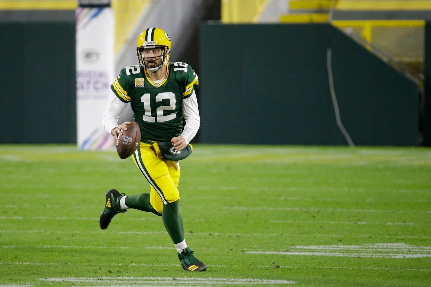 Aaron Rodgers and the Packers are averaging 38 points per game.