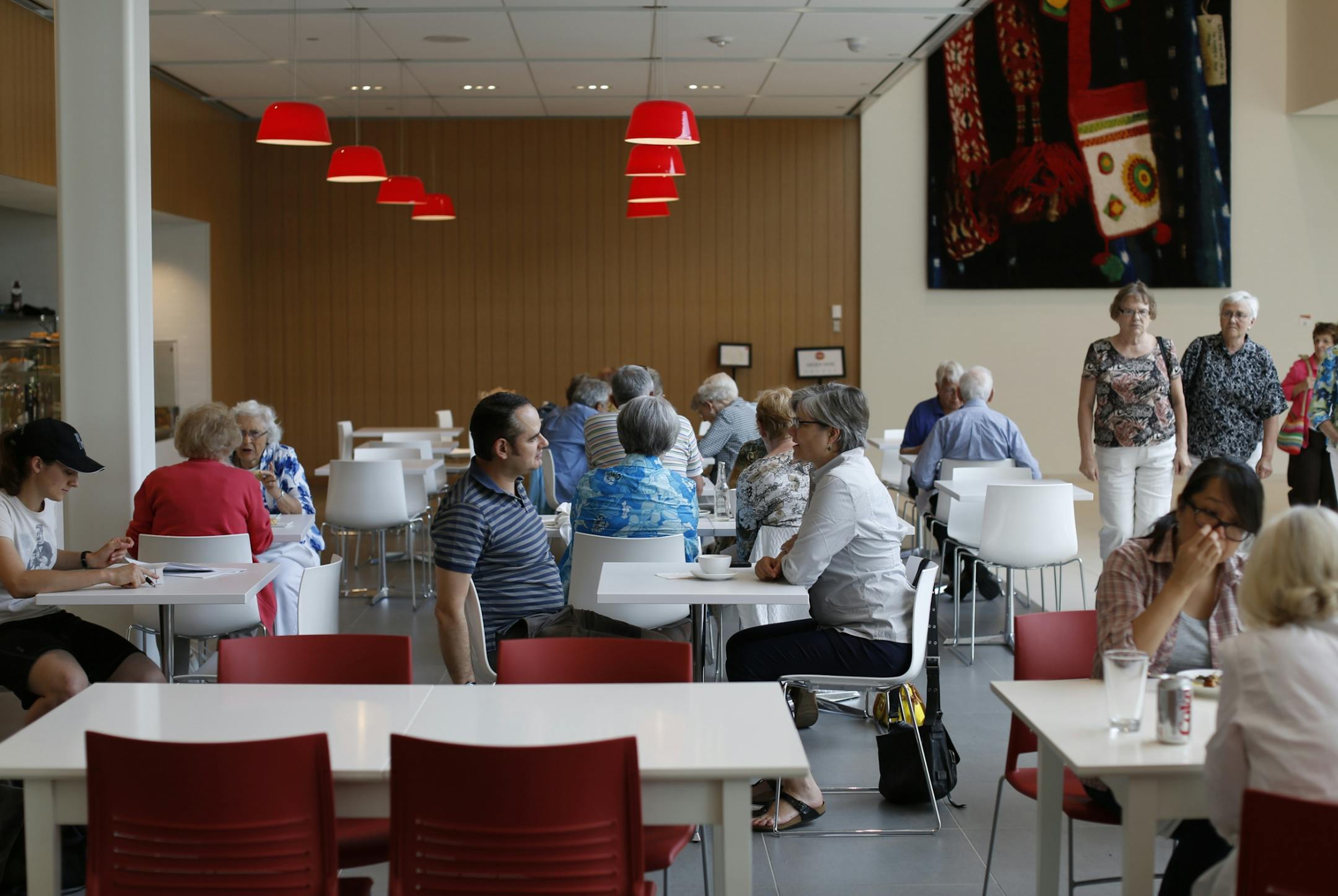 At Fika, the restaurant in the new wing of the American Swedish Institute in Minneapolis, lunch is served 11 to 3.