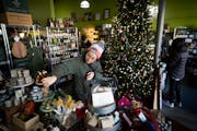 Anna Johnson shopped for gifts at Golden Fig Fine Foods on Thursday in St. Paul.