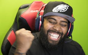 E-sports gamer David Carter of Drexel Hill has about 850,000 followers on YouTube, Facebook, Twitter and Instagram. He does his filming of esports vid