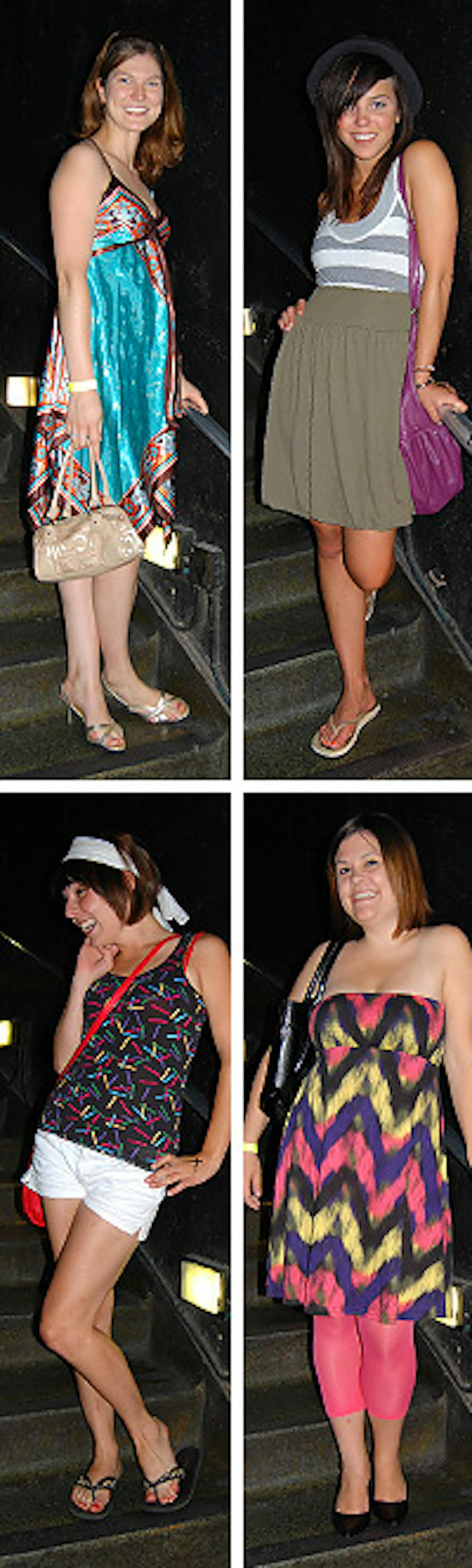 Clockwise from top - Lisa Bol, Leann Gerich, Ashley Nelson, Brittney McWhirter