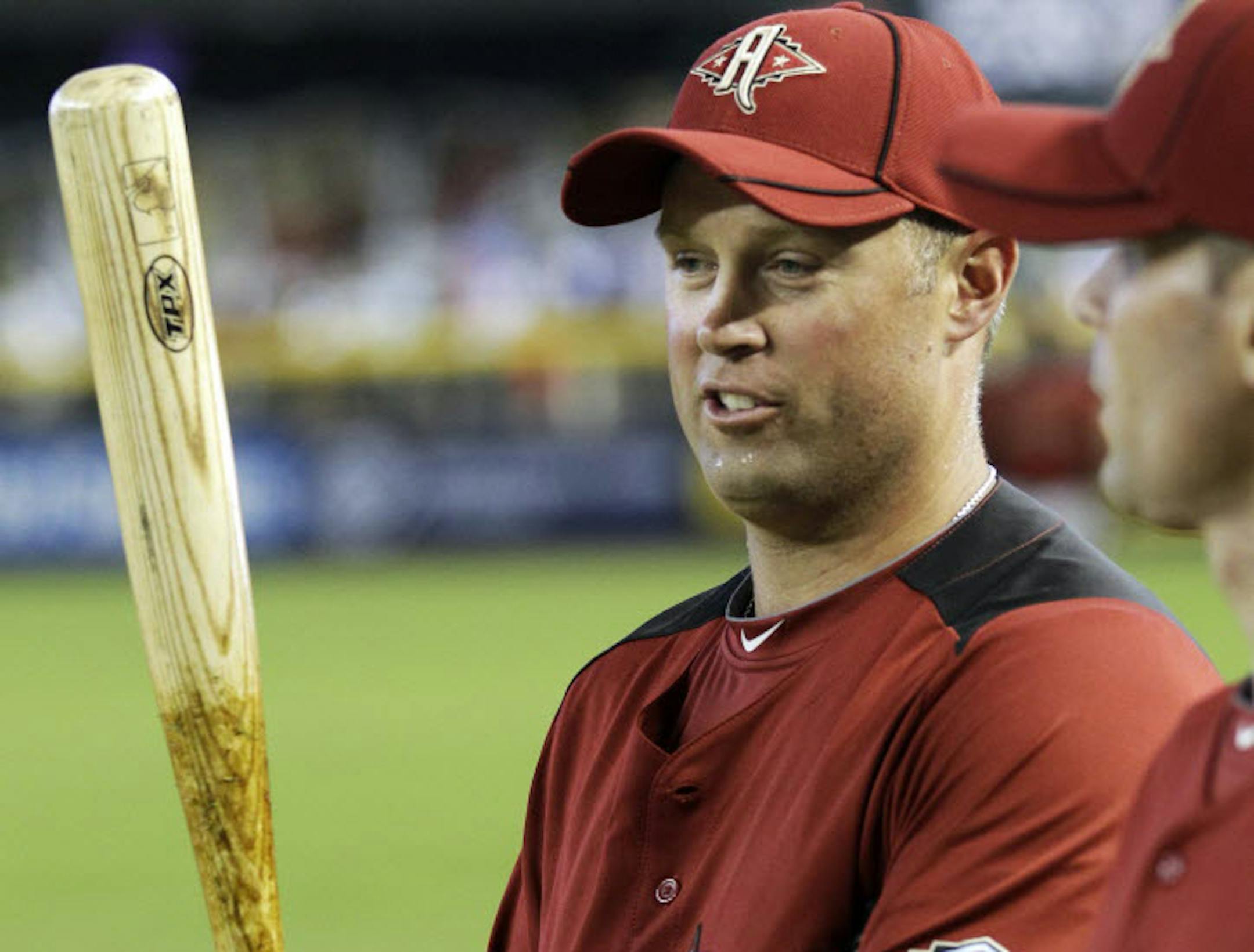 Michael Cuddyer waits to hit during batting practice for the MLB All-Star baseball game.