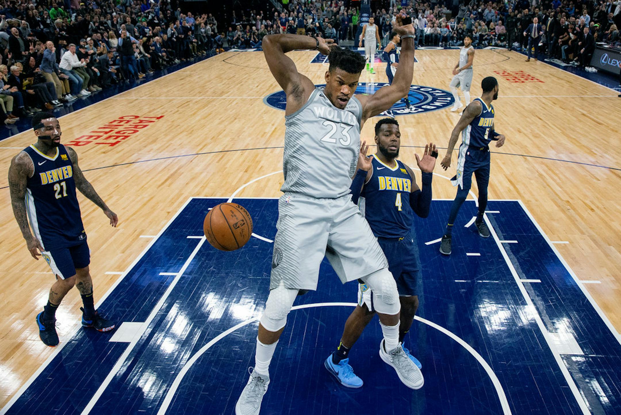 Jimmy Butler will start and isn't expected to have a minutes limit when the Wolves open Wednesday at San Antonio.